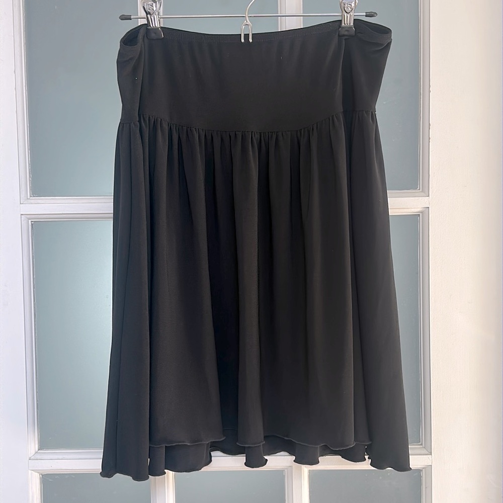 Motherhood Maternity Black Pull-On Skirt, Size M